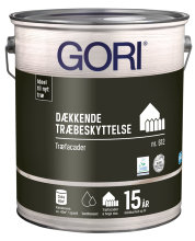 GORI 612 dækkende træbeskyttelse antracitgrå 5 liter
